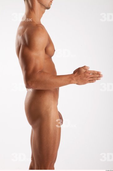 Whole Body Man Other White Casual Athletic Male Studio Poses