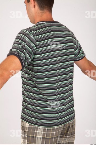 Upper Body Whole Body Man Casual Shirt T shirt Average Studio photo references