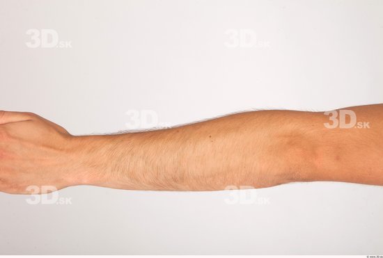 Forearm Whole Body Man Nude Casual Average Studio photo references