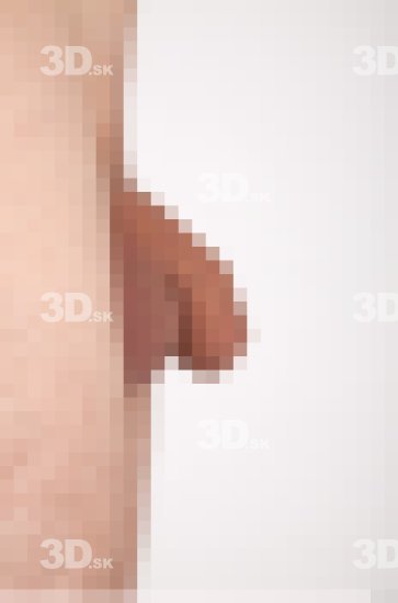 Penis Whole Body Man Nude Casual Average Studio photo references