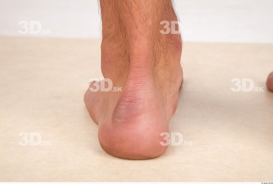 Foot Whole Body Man Nude Casual Average Studio photo references