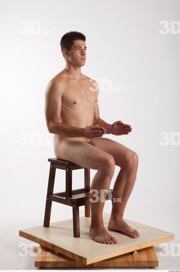 Whole Body Man Artistic poses White Nude Average