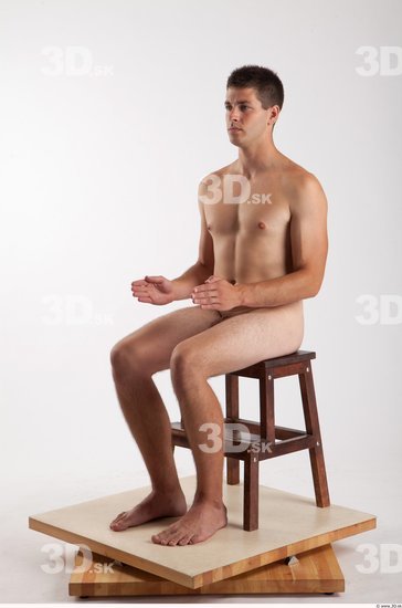 Whole Body Man Artistic poses White Nude Average