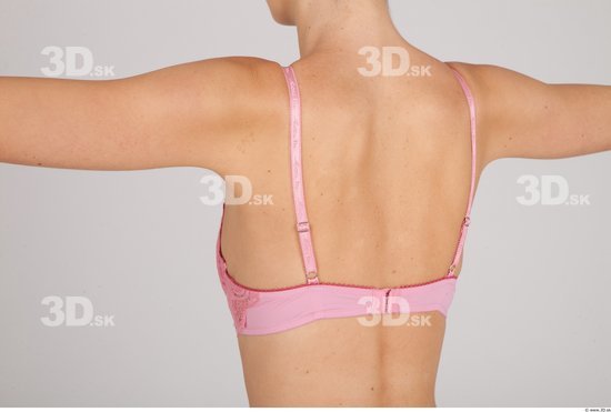 Whole Body Back Woman Underwear Formal Bra Slim Studio photo references