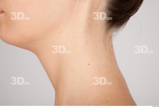 Neck Whole Body Woman Nude Formal Slim Studio photo references