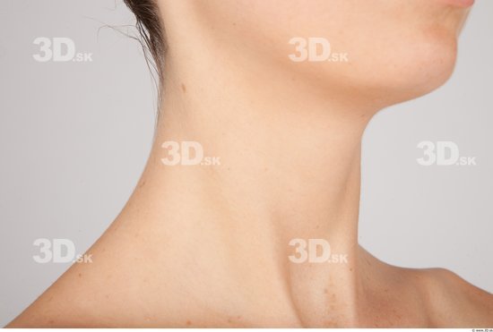 Neck Whole Body Woman Nude Formal Slim Studio photo references