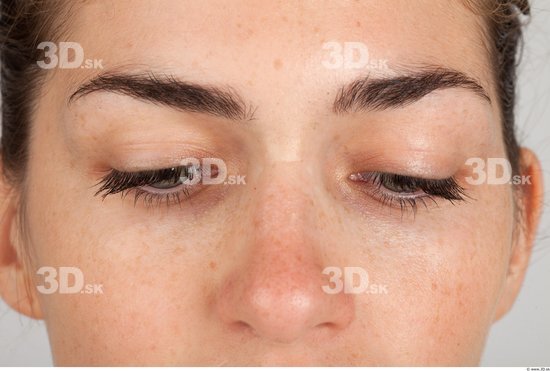 Eye Whole Body Woman Formal Slim Studio photo references