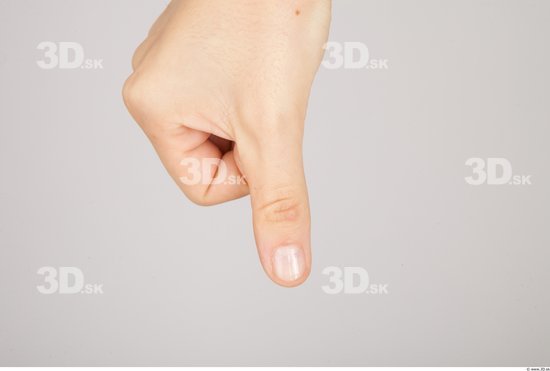 Fingers Whole Body Woman Formal Slim Studio photo references