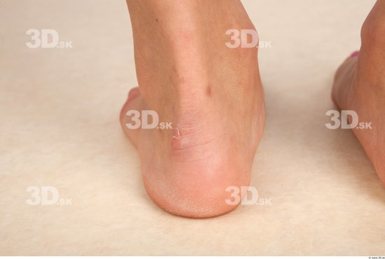 Foot Whole Body Woman Asian Nude Casual Slim Studio photo references