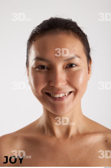 Head Emotions Woman Asian Slim