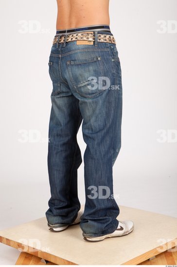 Leg Whole Body Man Casual Jeans Muscular Studio photo references