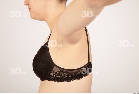 Whole Body Breast Woman Casual Underwear Bra Average Studio photo references