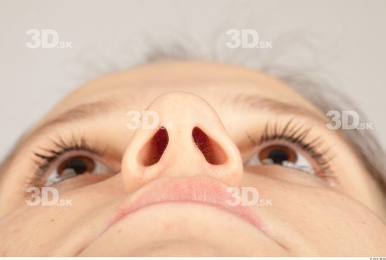 Nose Whole Body Woman Casual Average Studio photo references