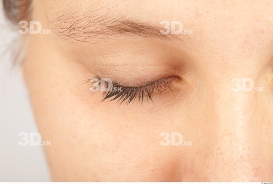 Eye Whole Body Woman Casual Average Studio photo references