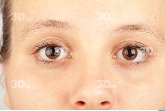 Eye Whole Body Woman Casual Average Studio photo references