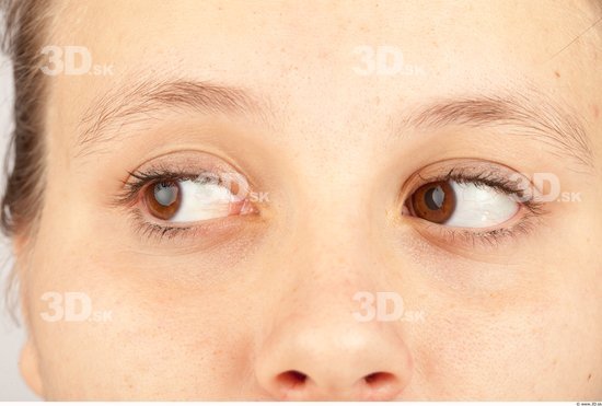 Eye Whole Body Woman Casual Average Studio photo references