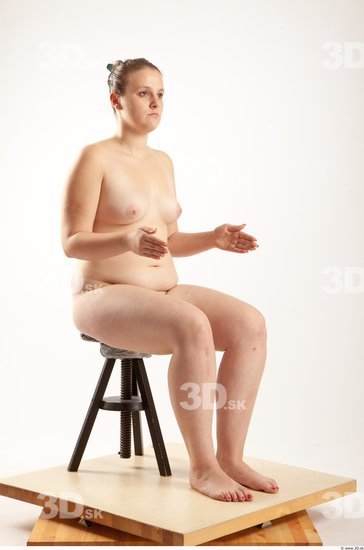 Whole Body Woman Artistic poses White Nude Average