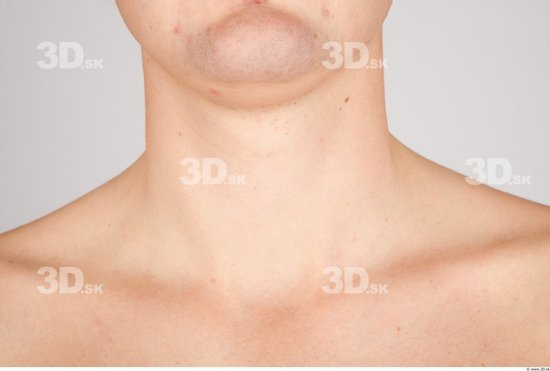 Neck Whole Body Man Nude Casual Average Studio photo references