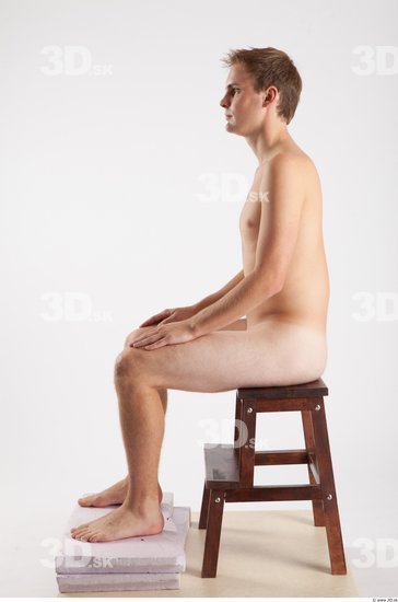 Whole Body Man Artistic poses White Nude Average