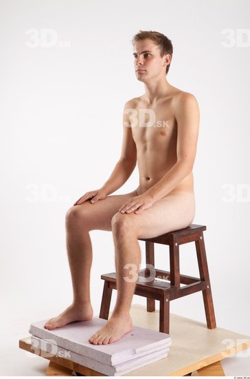 Whole Body Man Artistic poses White Nude Average