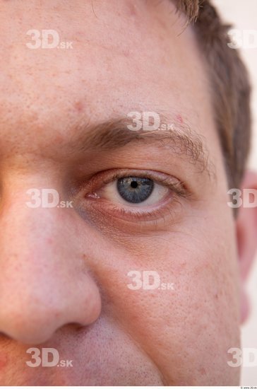 Eye Man White Average