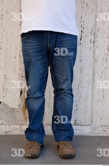 Leg Man White Casual Jeans Average