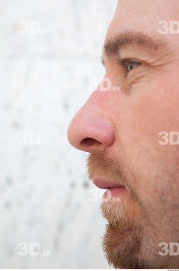 Nose Man Casual Average Bearded Street photo references