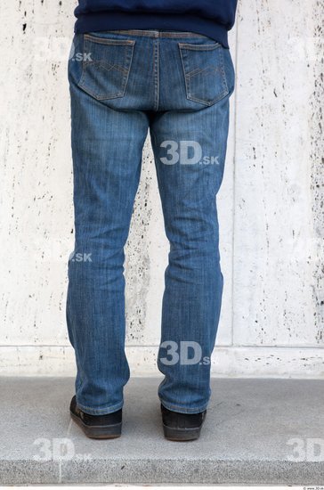 Leg Man Casual Jeans Average Street photo references