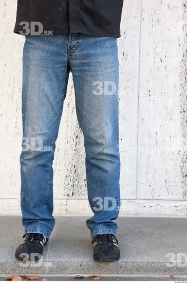 Leg Man Casual Jeans Average Street photo references