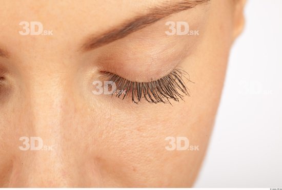 Eye Whole Body Woman Casual Slim Studio photo references