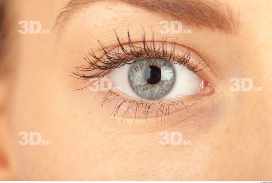 Eye Whole Body Woman Casual Slim Studio photo references