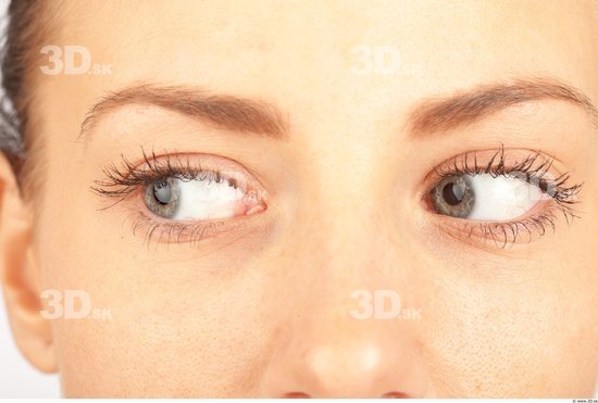 Eye Whole Body Woman Casual Slim Studio photo references