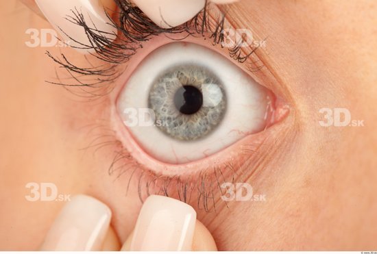 Eye Whole Body Woman Casual Slim Studio photo references