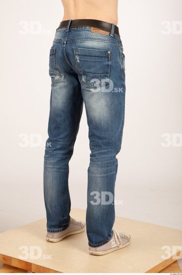 Leg Whole Body Man Casual Jeans Athletic Studio photo references