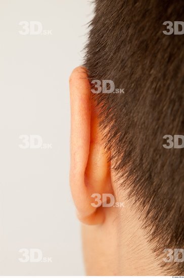 Ear Whole Body Woman Casual Slim Studio photo references