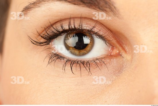 Eye Whole Body Woman Casual Slim Studio photo references