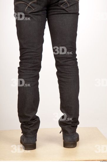 Calf Whole Body Man Casual Jeans Average Studio photo references