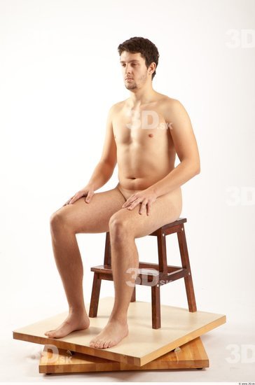 Whole Body Man Artistic poses White Nude Average