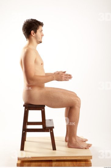 Whole Body Man Artistic poses White Nude Average