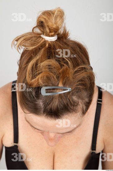 Head Woman White Slim Wrinkles Female Studio Poses