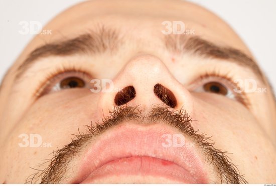 Nose Whole Body Man Casual Athletic Studio photo references