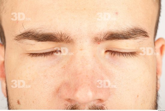 Eye Whole Body Man Casual Athletic Studio photo references