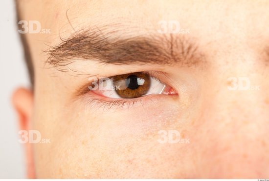 Eye Whole Body Man Casual Athletic Studio photo references