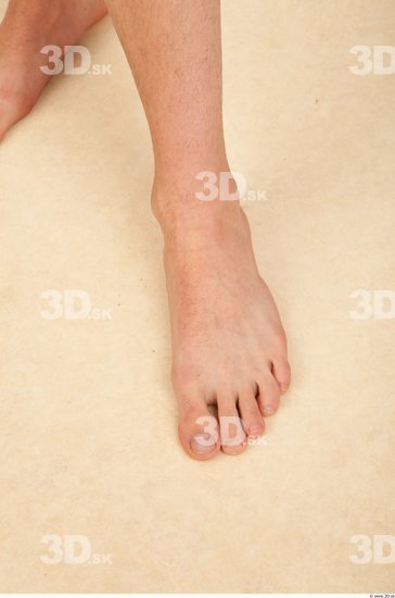 Foot Whole Body Man Casual Athletic Studio photo references