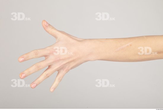 Hand Whole Body Woman Formal Slim Studio photo references