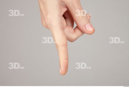 Fingers Whole Body Woman Formal Slim Studio photo references