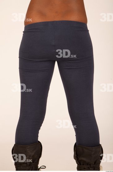 Thigh Whole Body Woman Sports Average Leggings Studio photo references