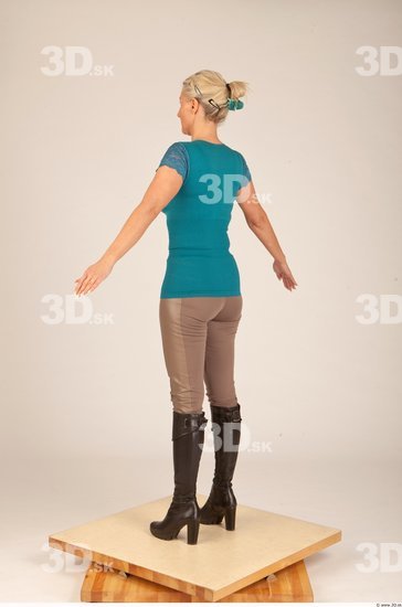 Whole Body Woman Animation references Casual Slim Studio photo references