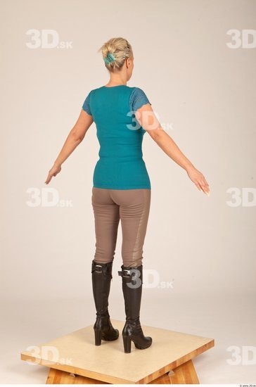 Whole Body Woman Animation references Casual Slim Studio photo references