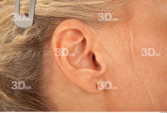 Ear Whole Body Woman Casual Slim Studio photo references